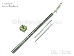 D 10.0mm x L 220mm - 800W x 240V  Cartridge Heater