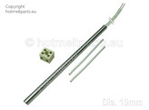 D 10.0mm x L 220mm - 800W x 240V  Heizpatrone