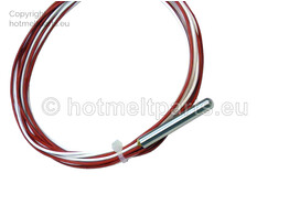 PT100 Temperature Sensor  D 3/16   x L 1.25    L 1.5m Leads