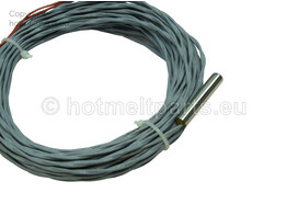 Ni120 rtd  Temperature Sensor  D 1/4   x 1.25    10.0m Leads