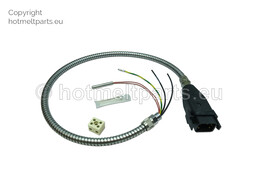 Cordset Ni120 rtd  fur Einzel-Modul Kopfe  3/8-UNEF x L 50