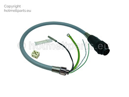 Cordset Ni120 rtd  W-Ausfuhrung  IP65 MBII Slim Line Kopfe