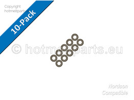 Pack  O-Ring Viton  0.188 x 0.313 x 0.063 in.  pkg 10 