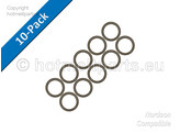 Pack  O-Ring Viton  0.500 x 0.625 x 0.063 in.  pkg 10 